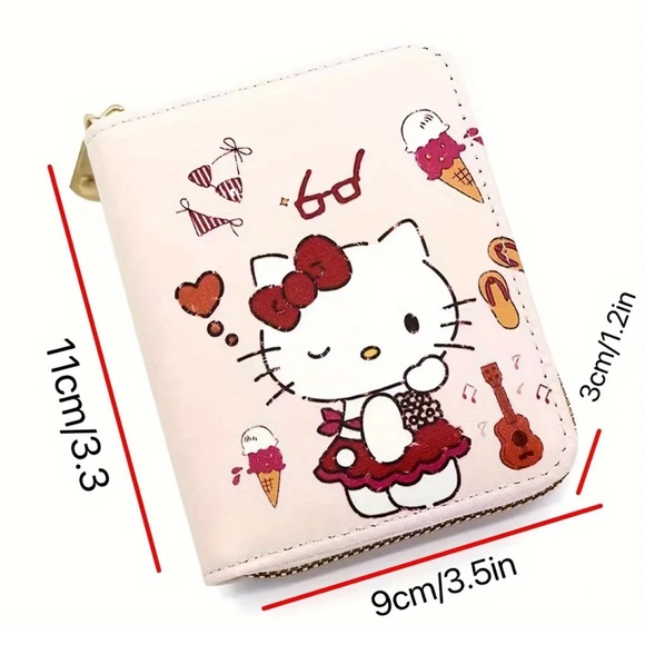‼️$7‼️ Hello Kitty Wallet, Credit Card Holder, Casual Coin Purse, 5 designs‼️ - Picture 2 of 12